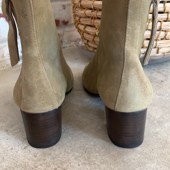 🛵 NWT Banana Republic Women 💯 real suede boots 👢size 8.5 - Picture 7 of 15